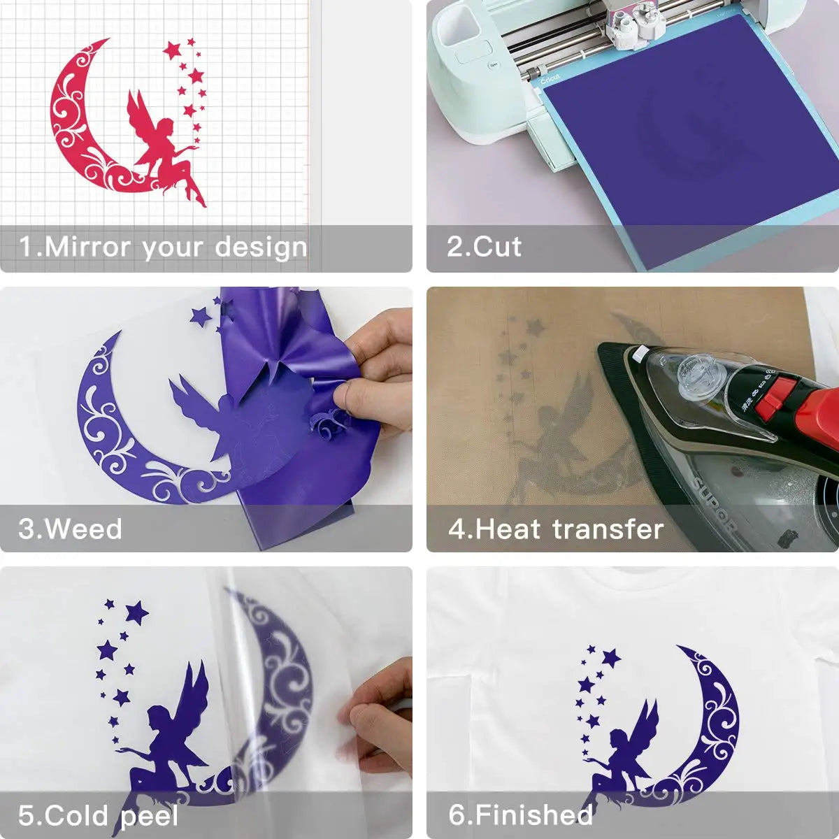 Multi Colors Heat Transfer Vinyl Roll