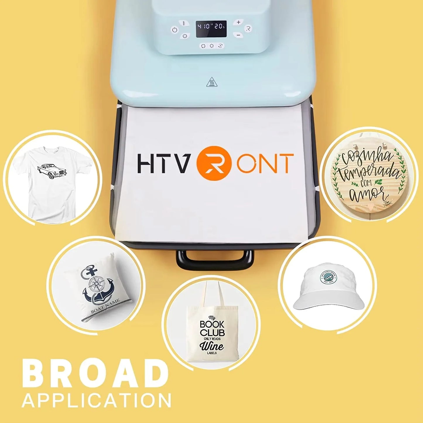 Auto Heat Press Machine DIY Iron On