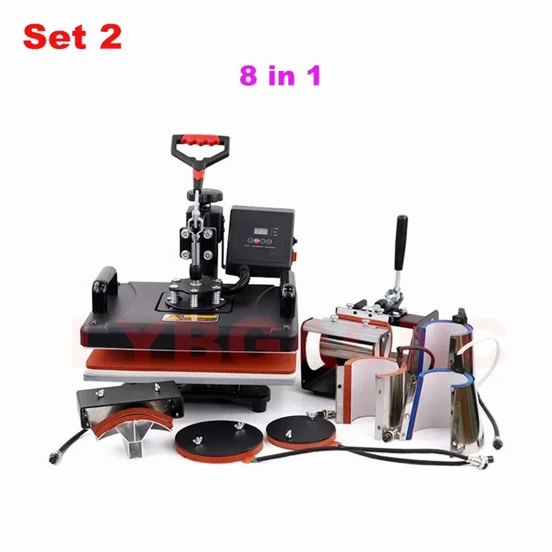 Combo Printer, Mini Heat Press