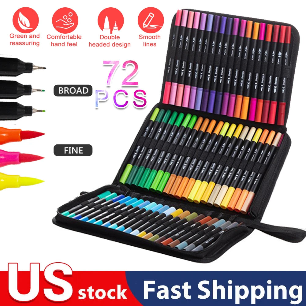 Art Marker Pens Set