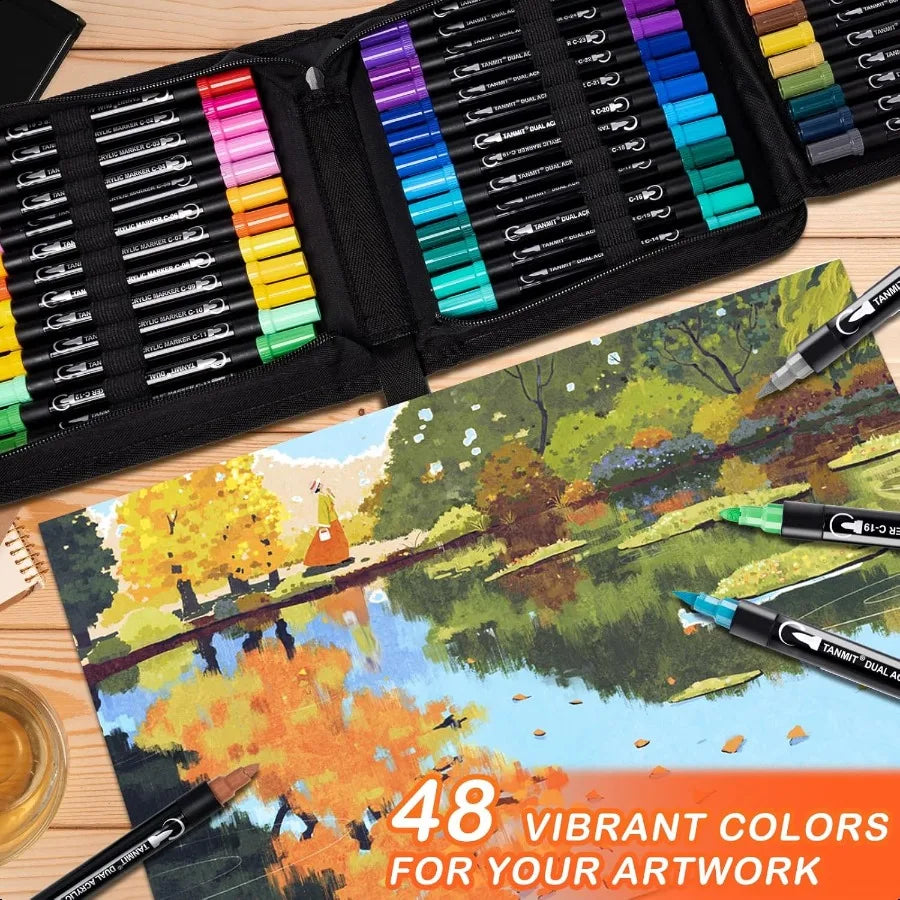 48 Acrylic Paint Markers