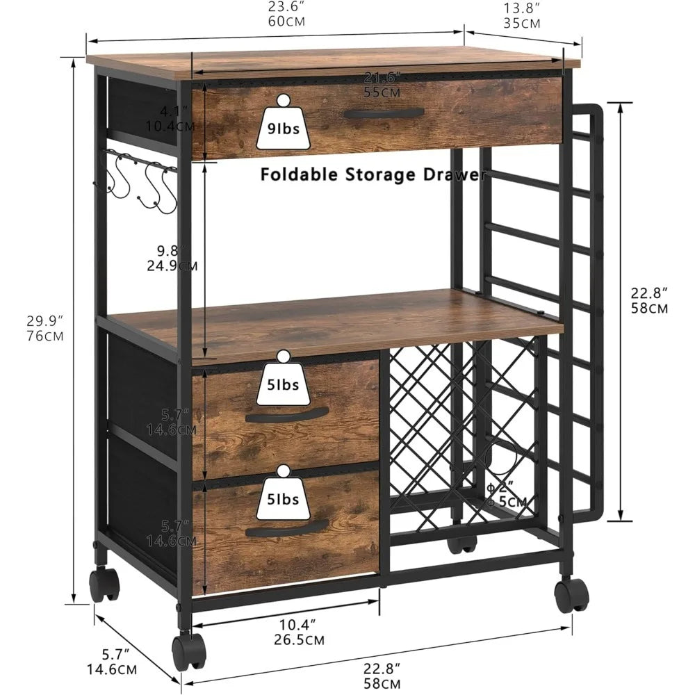 Storage Cart For Cricut Machines