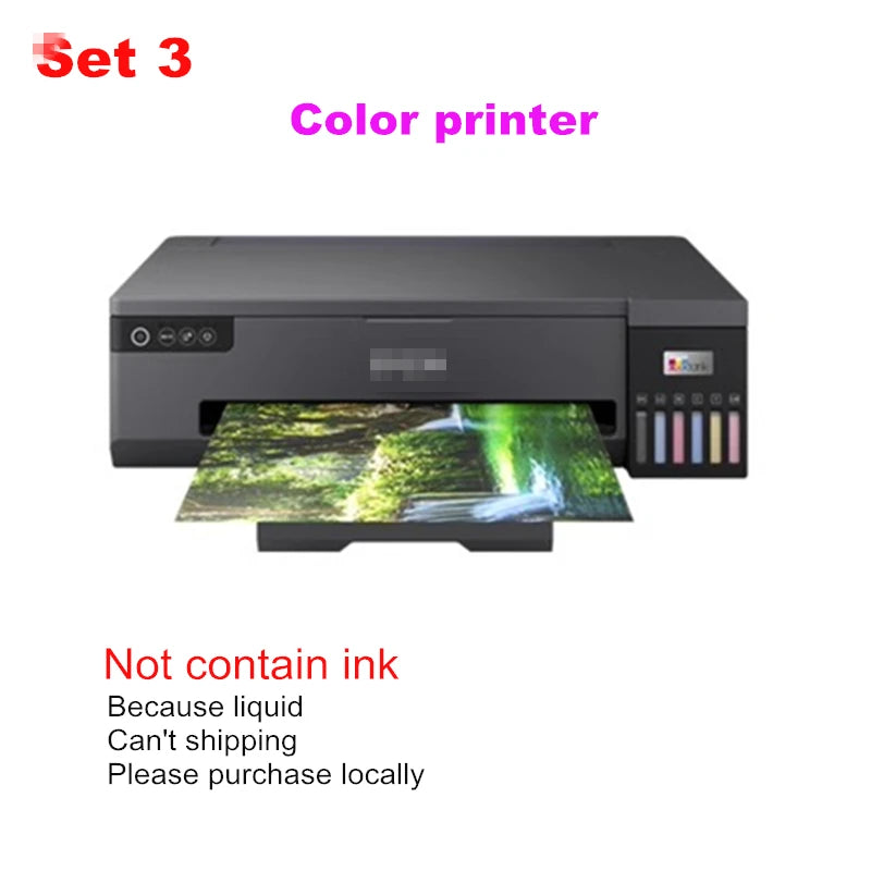 Combo Printer, Mini Heat Press