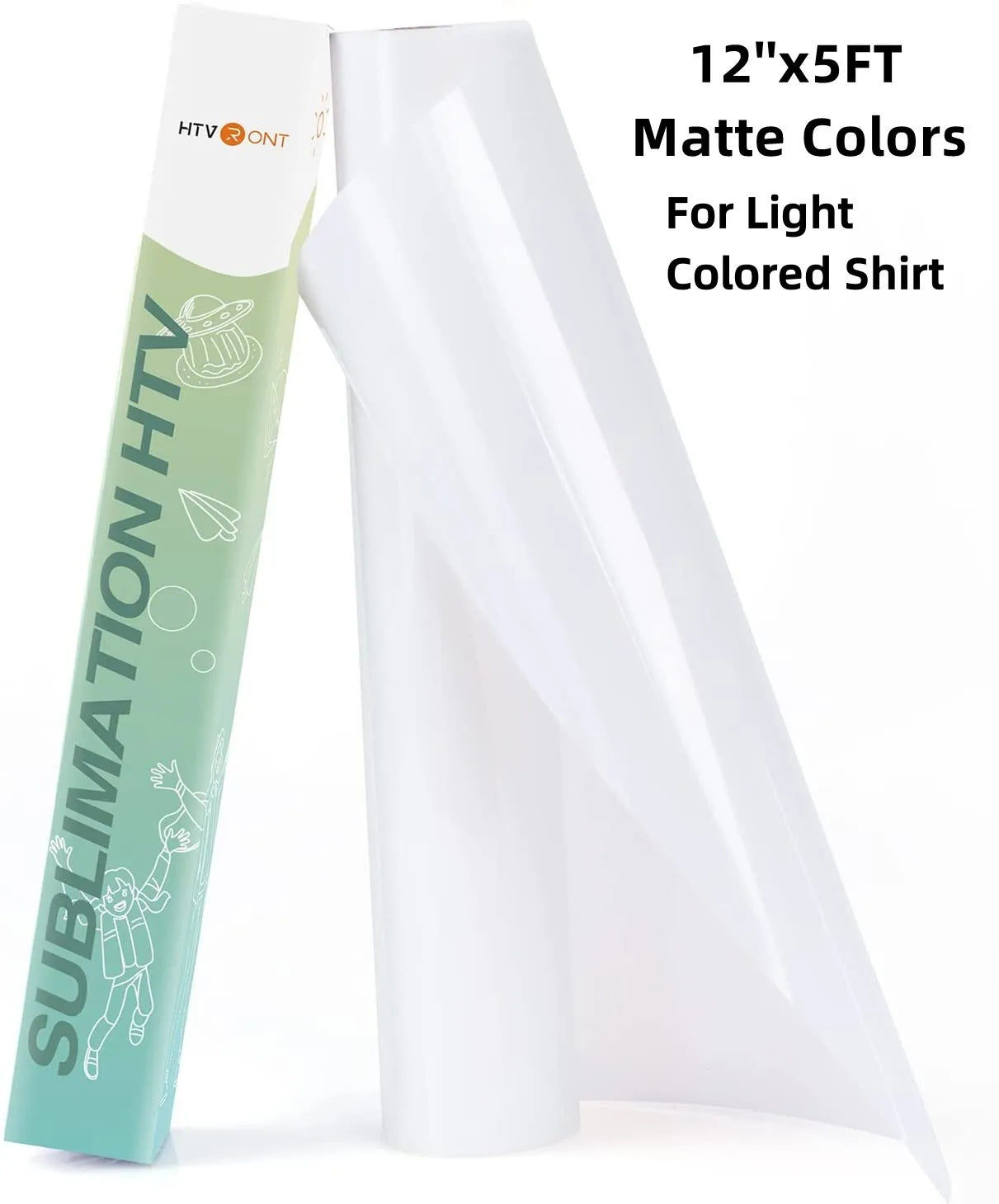 Sublimation HTV Vinyl Dark Light Shirts
