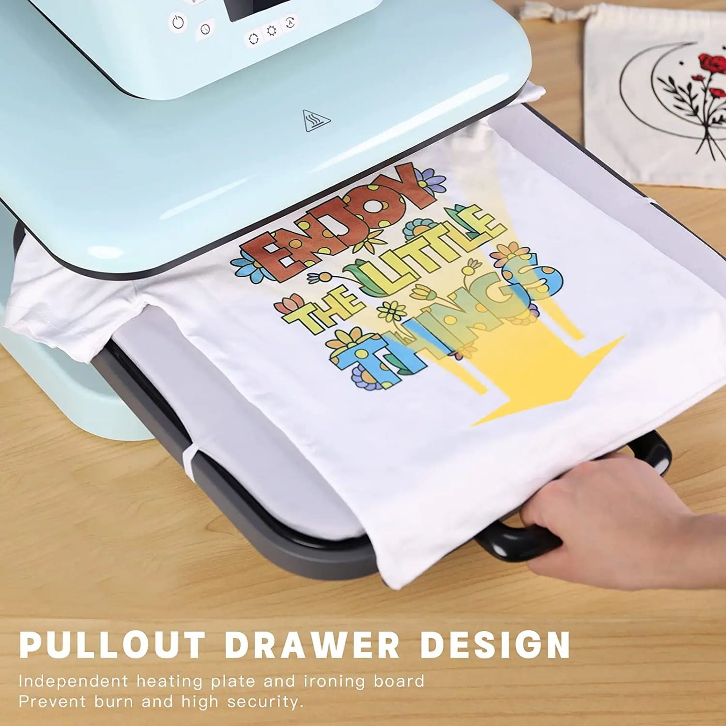 Auto Heat Press Machine DIY Iron On