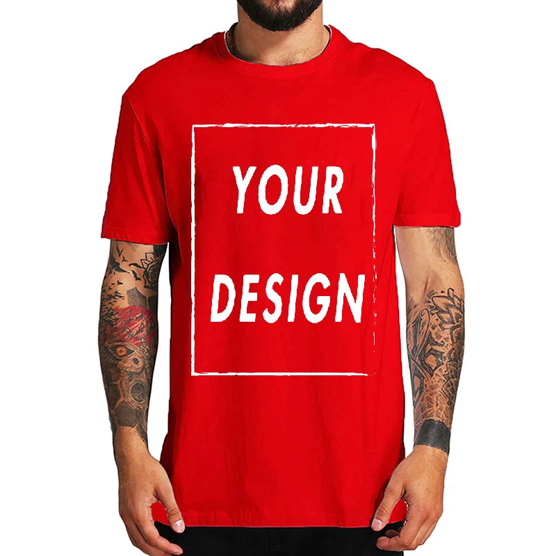 Custom T-shirt Male One-Side Print