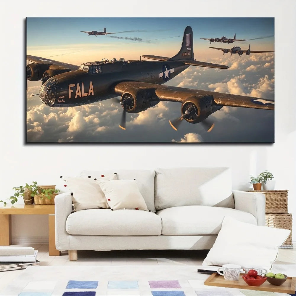 B-24 Liberator Canvas Poster