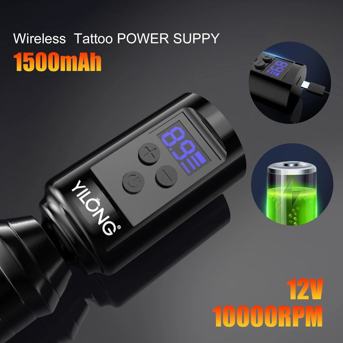 Professional Tattoo Machine Kit Complete
