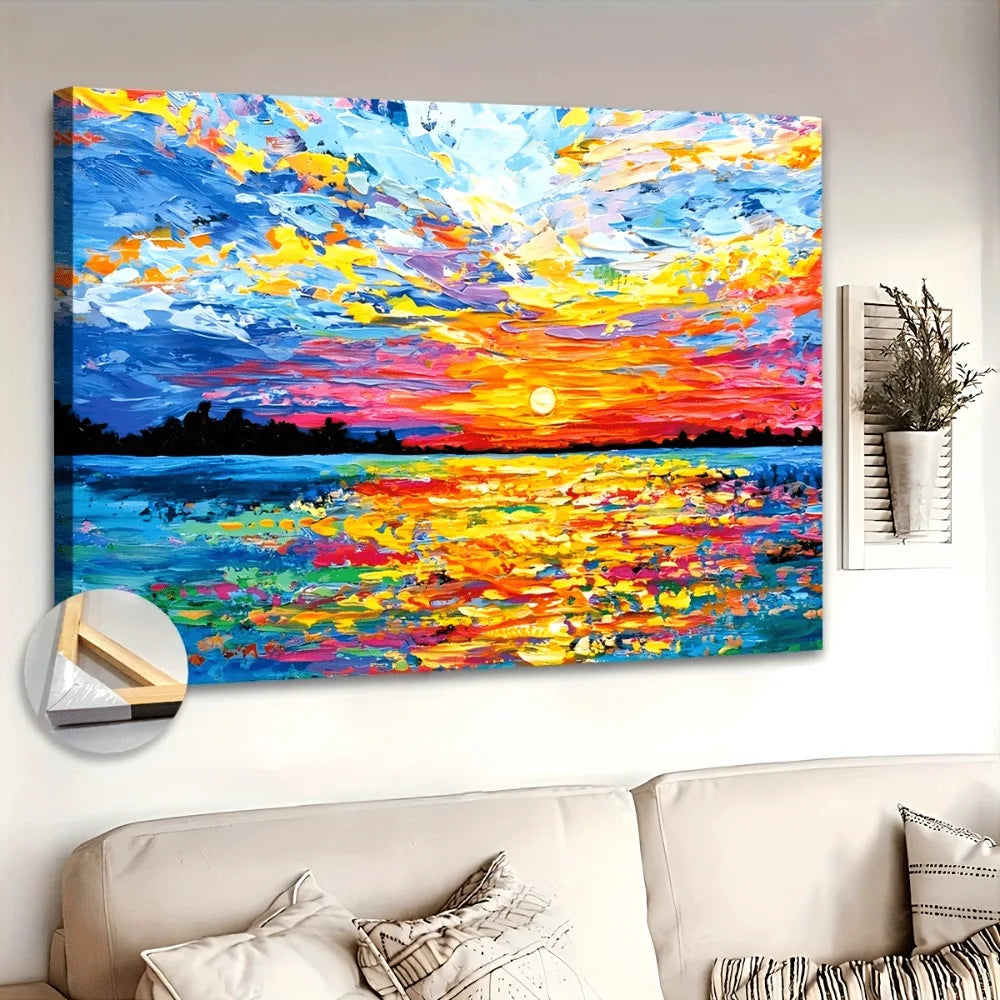 Ocean Sunset Painting