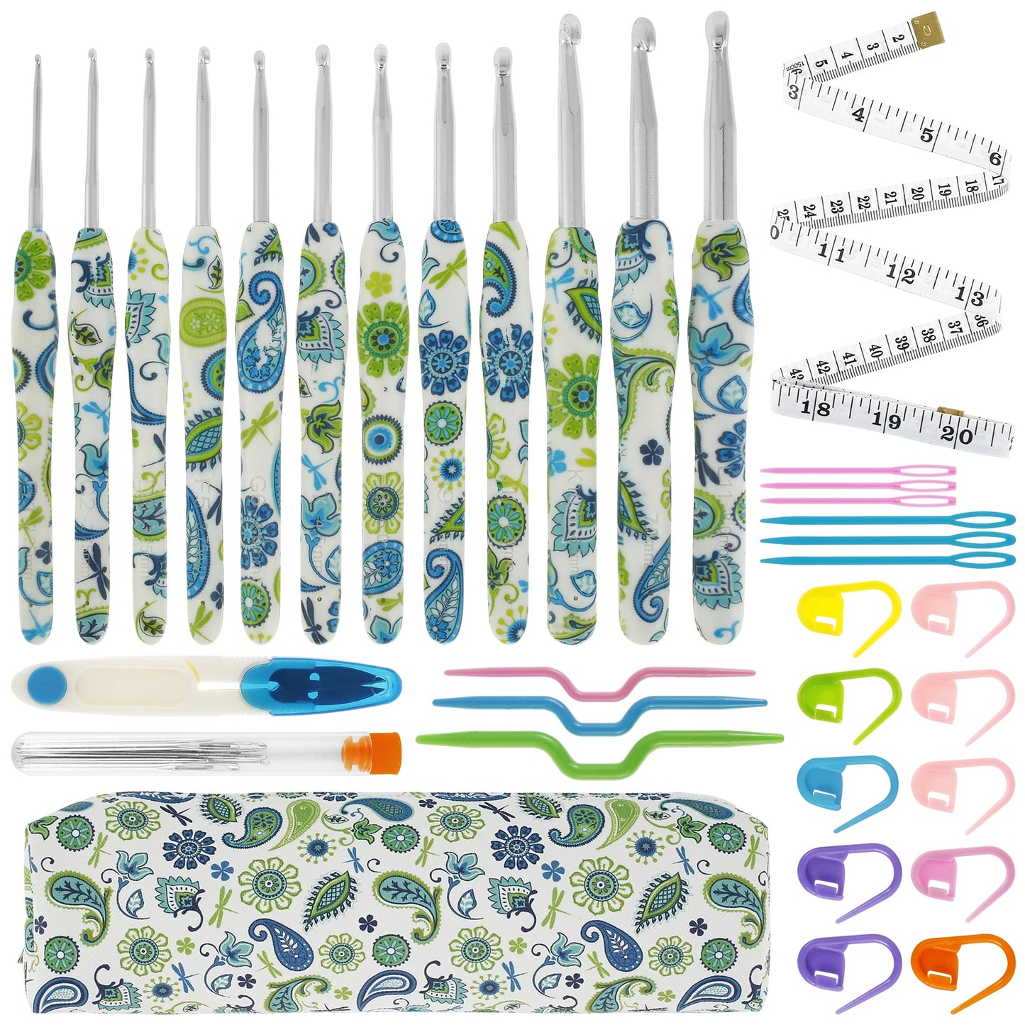 Crochet Hook Set And Accessories