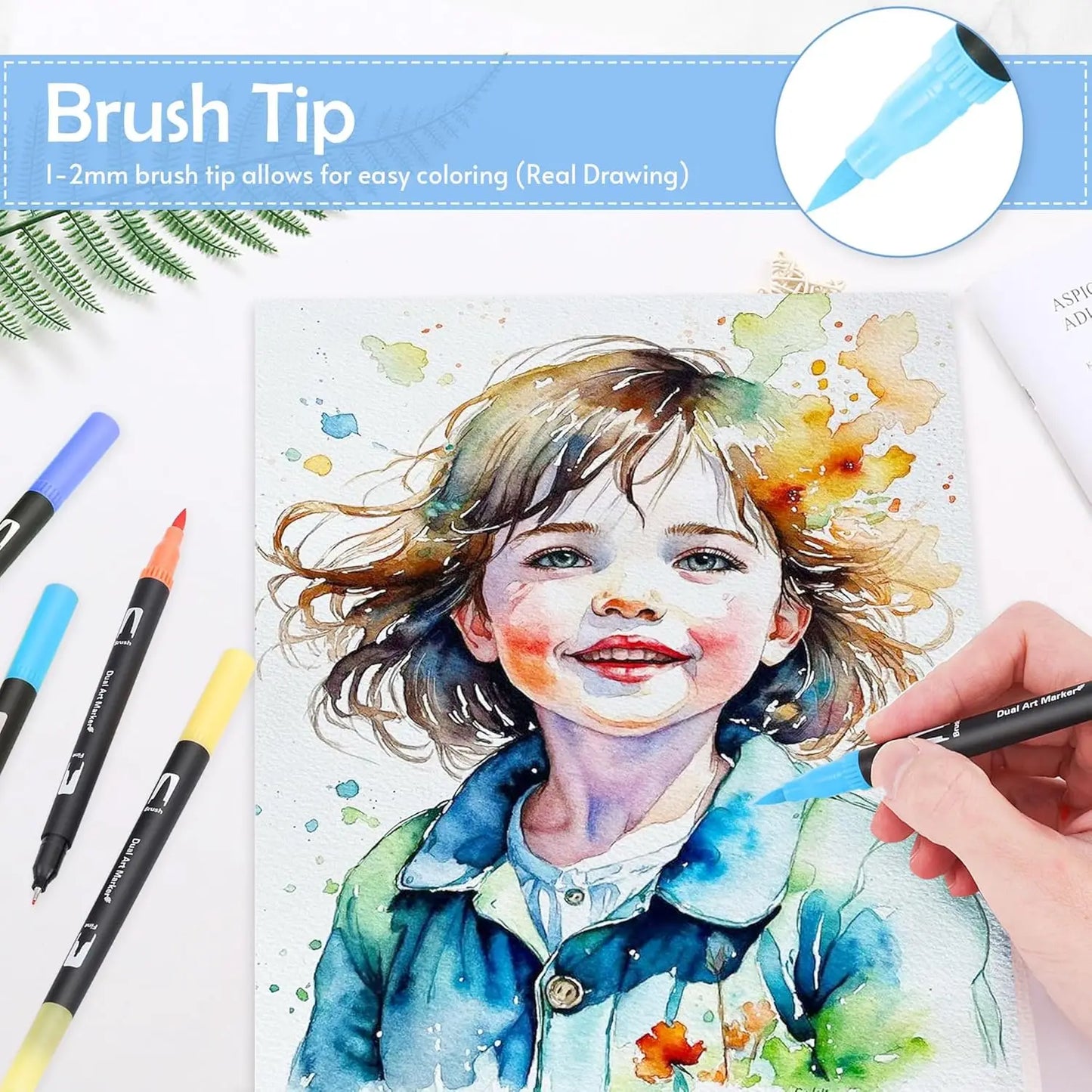 Art Marker Pens Set