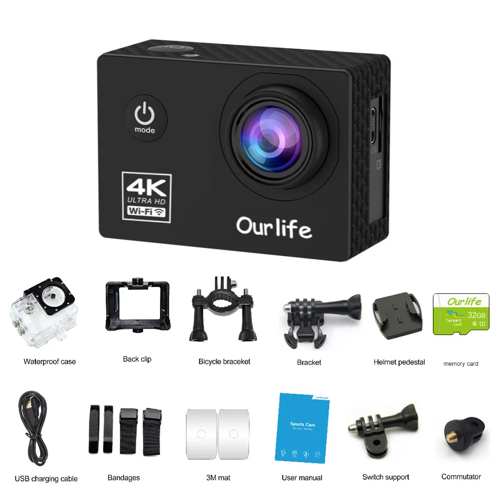 Action Camera Ultra HD Sport Camera