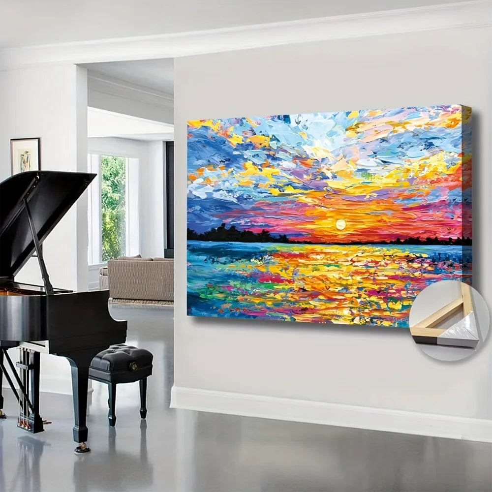 Ocean Sunset Painting