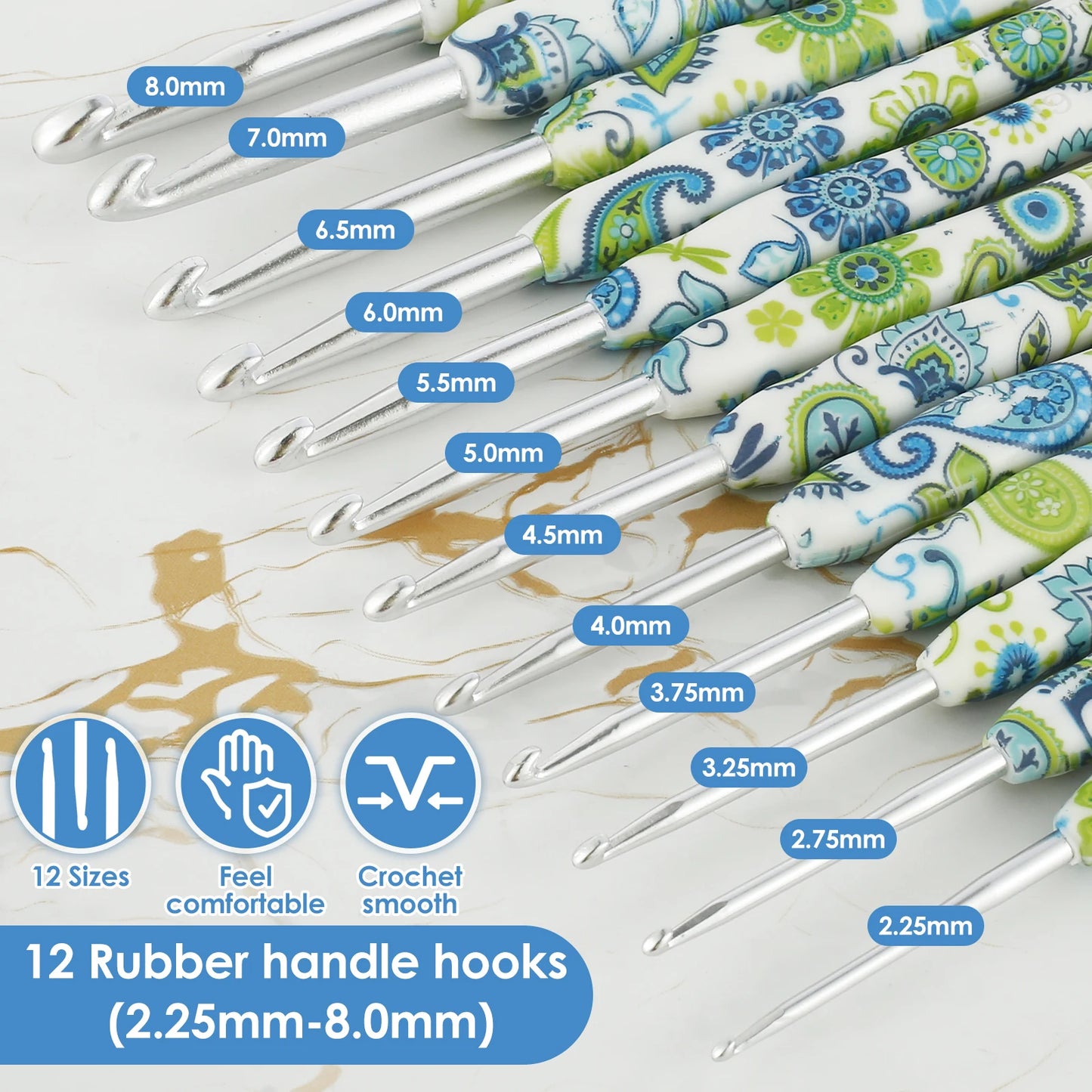 Crochet Hook Set And Accessories