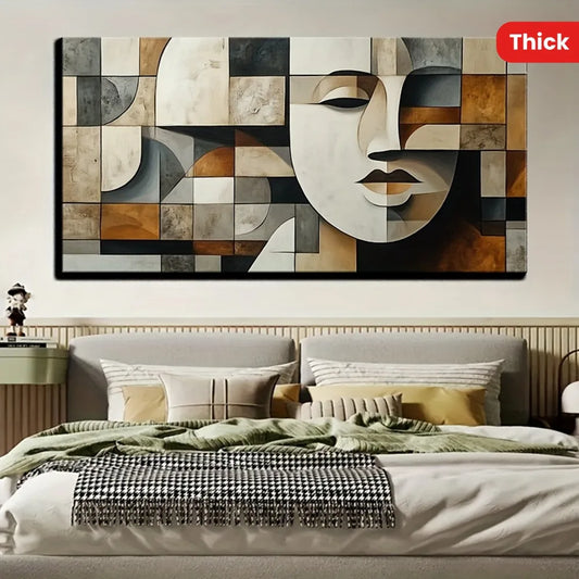 Hand-Painted Abstract Painting