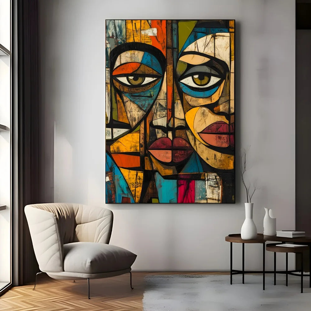 Modern African Abstract Print
