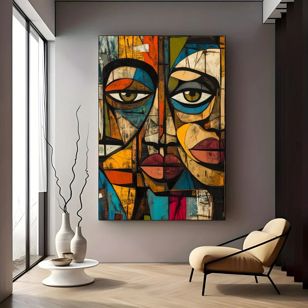Modern African Abstract Print