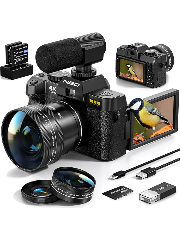 48MP 4K Video Camera