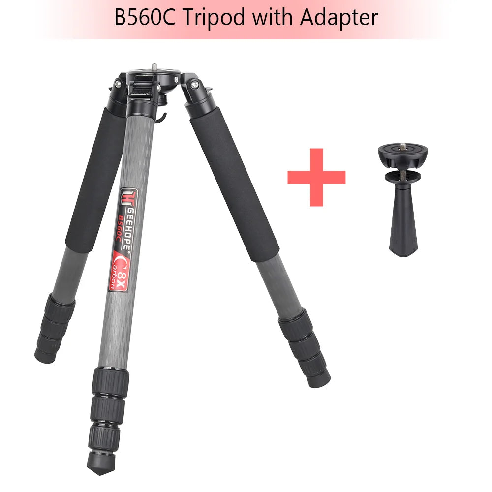 Professional Heavy Carbon Fiber Camera Tripod
