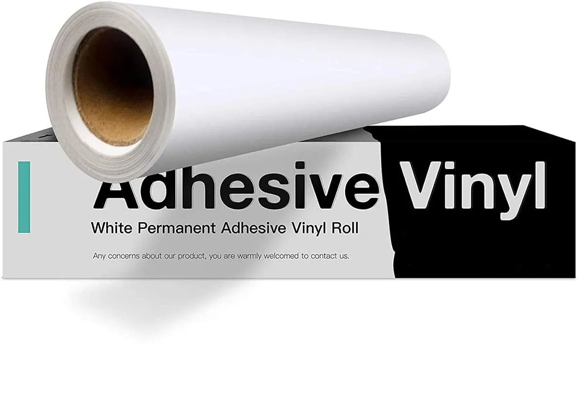 Glossy Permanent Adhesive Vinyl Roll
