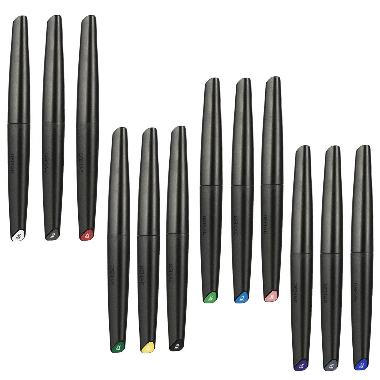 Colors Brush Pen Metallic Or Fluorescent Color