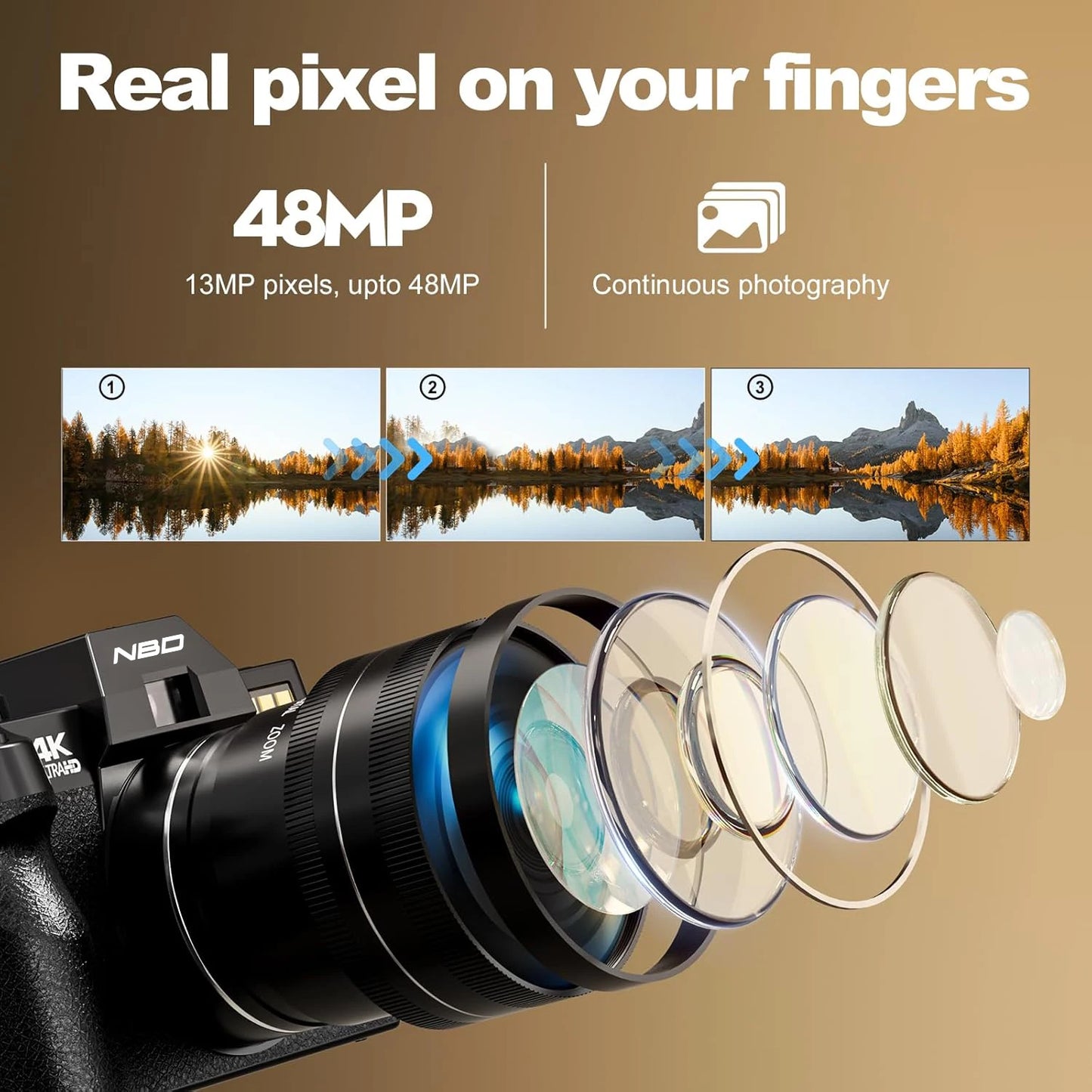 48MP 4K Video Camera