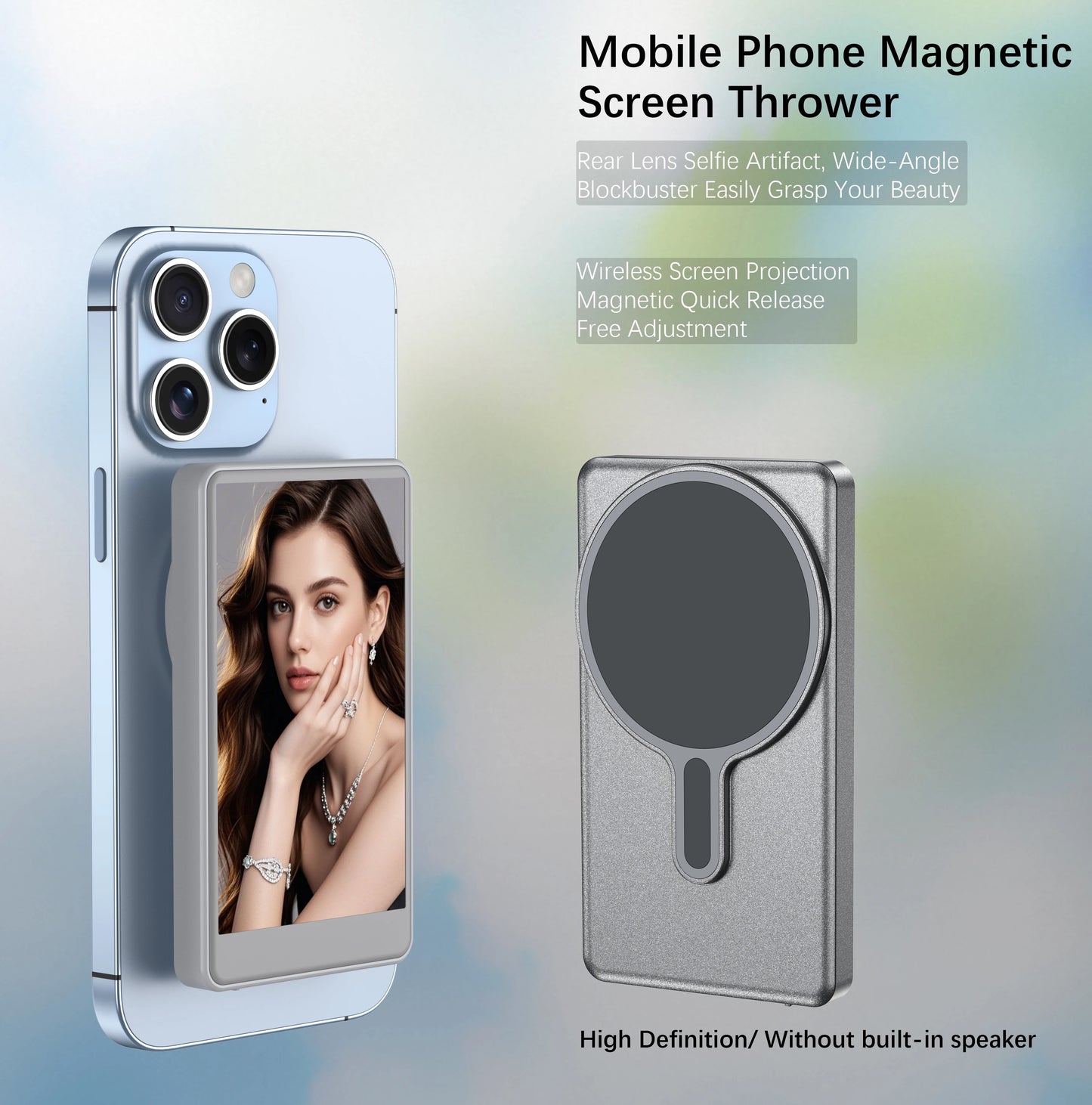 Vlog Selfie Monitor Screen For Phone
