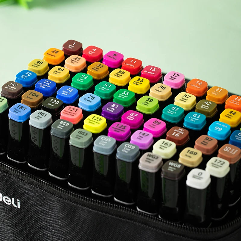 Dual Tips Coloring Marker Pens Highlighters