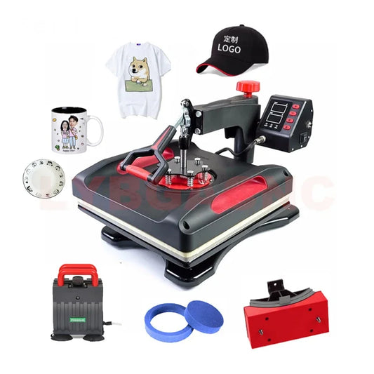 Combo Printer, Mini Heat Press