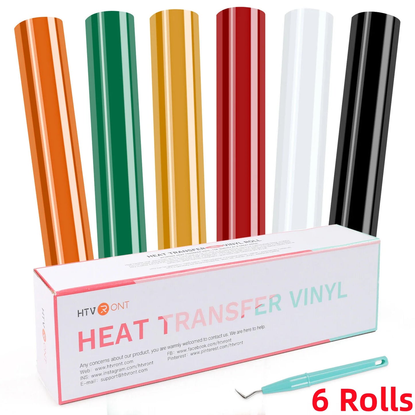 Multi Colors Heat Transfer Vinyl Roll