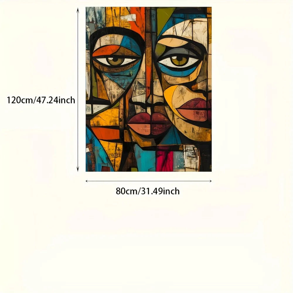 Modern African Abstract Print