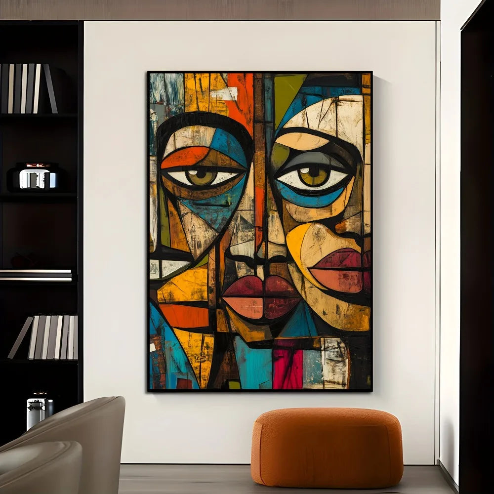 Modern African Abstract Print