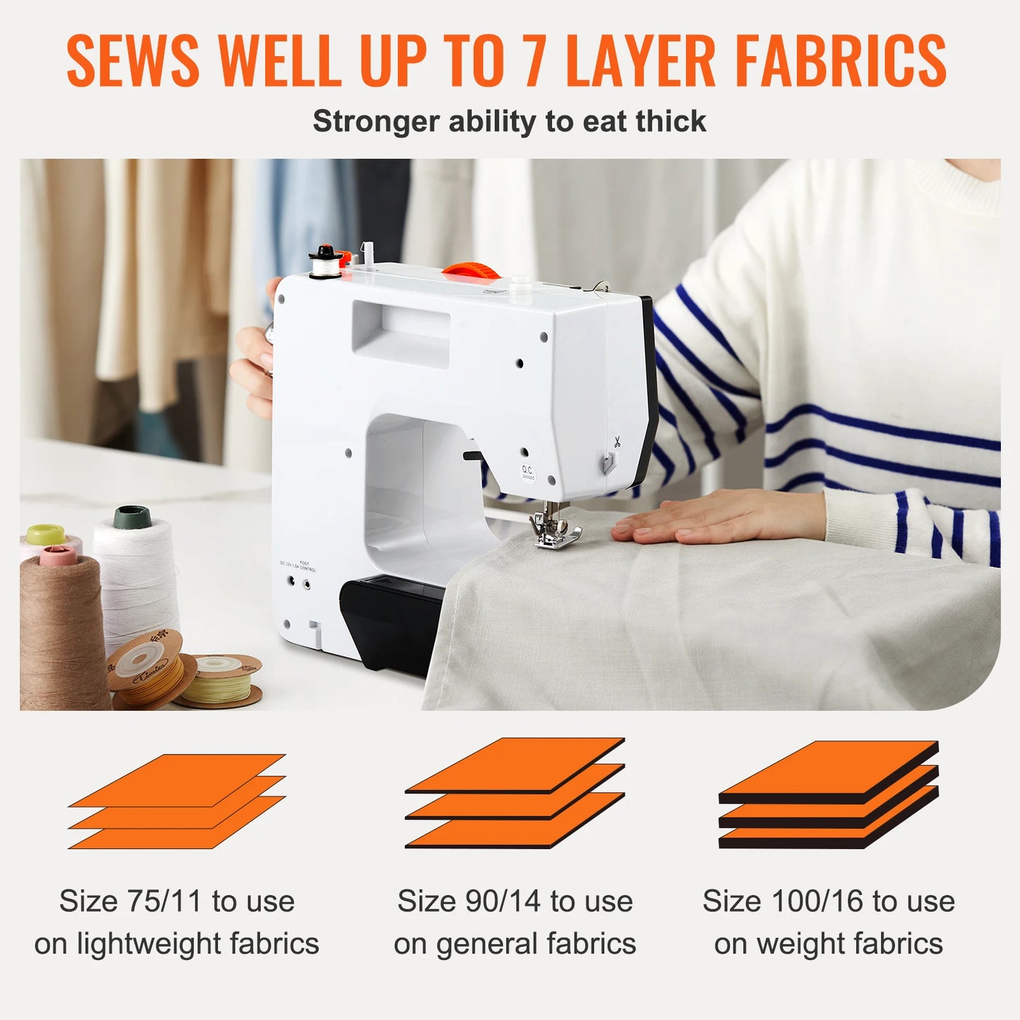 Sewing Machine Portable Dual Speed