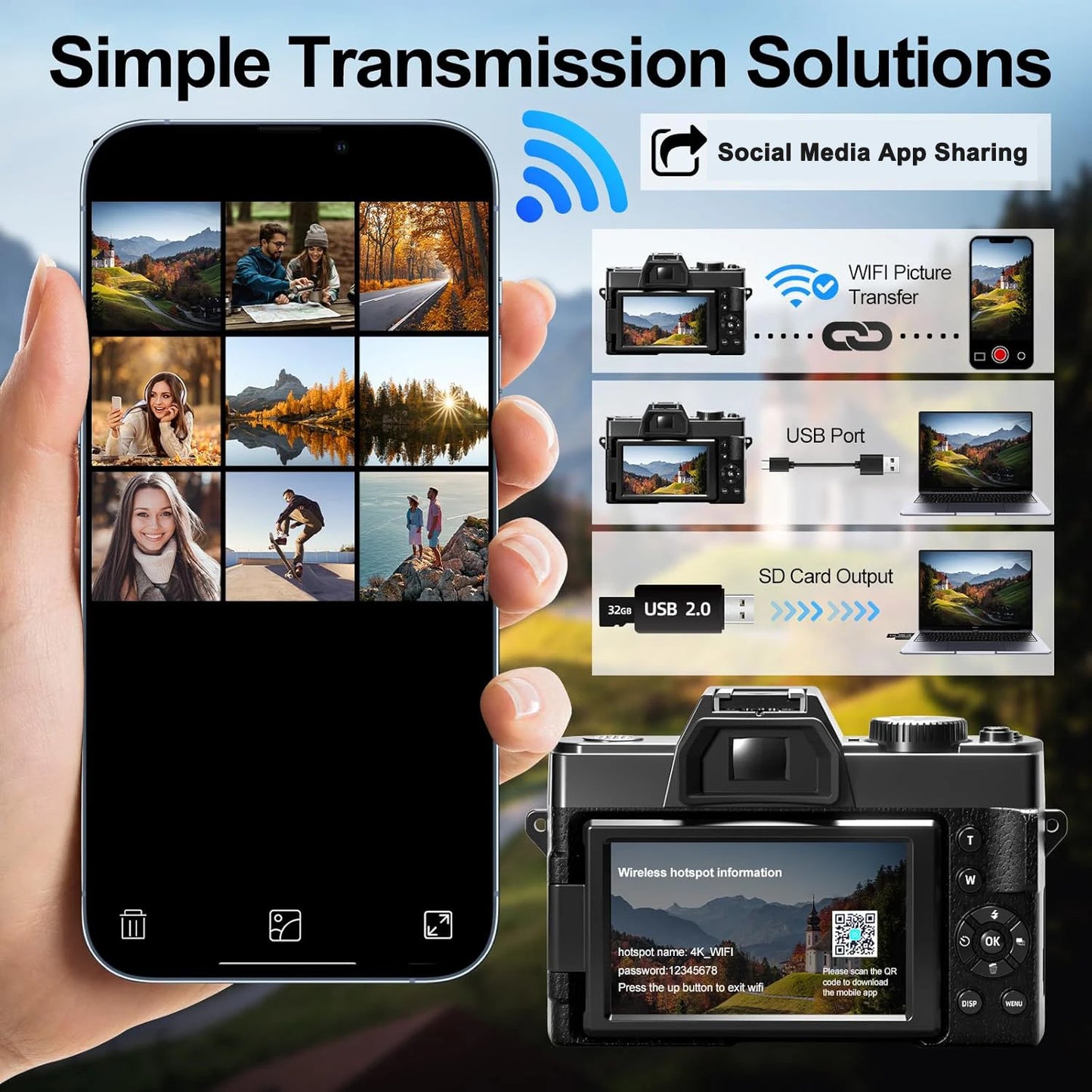 48MP 4K Video Camera
