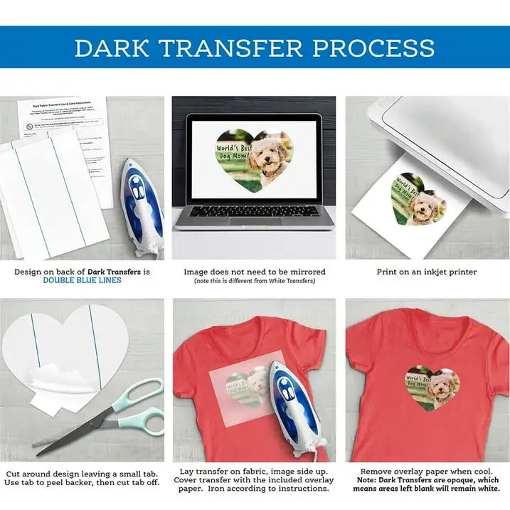 Dark Fabric Transfer Paper