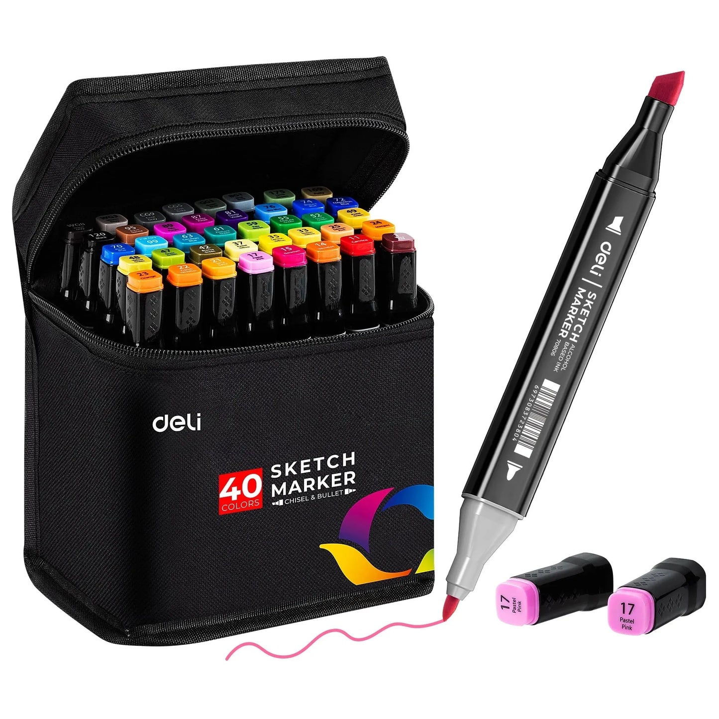Dual Tips Coloring Marker Pens Highlighters