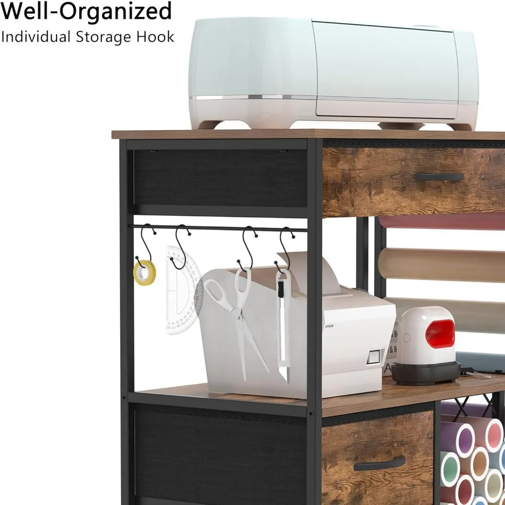 Storage Cart For Cricut Machines