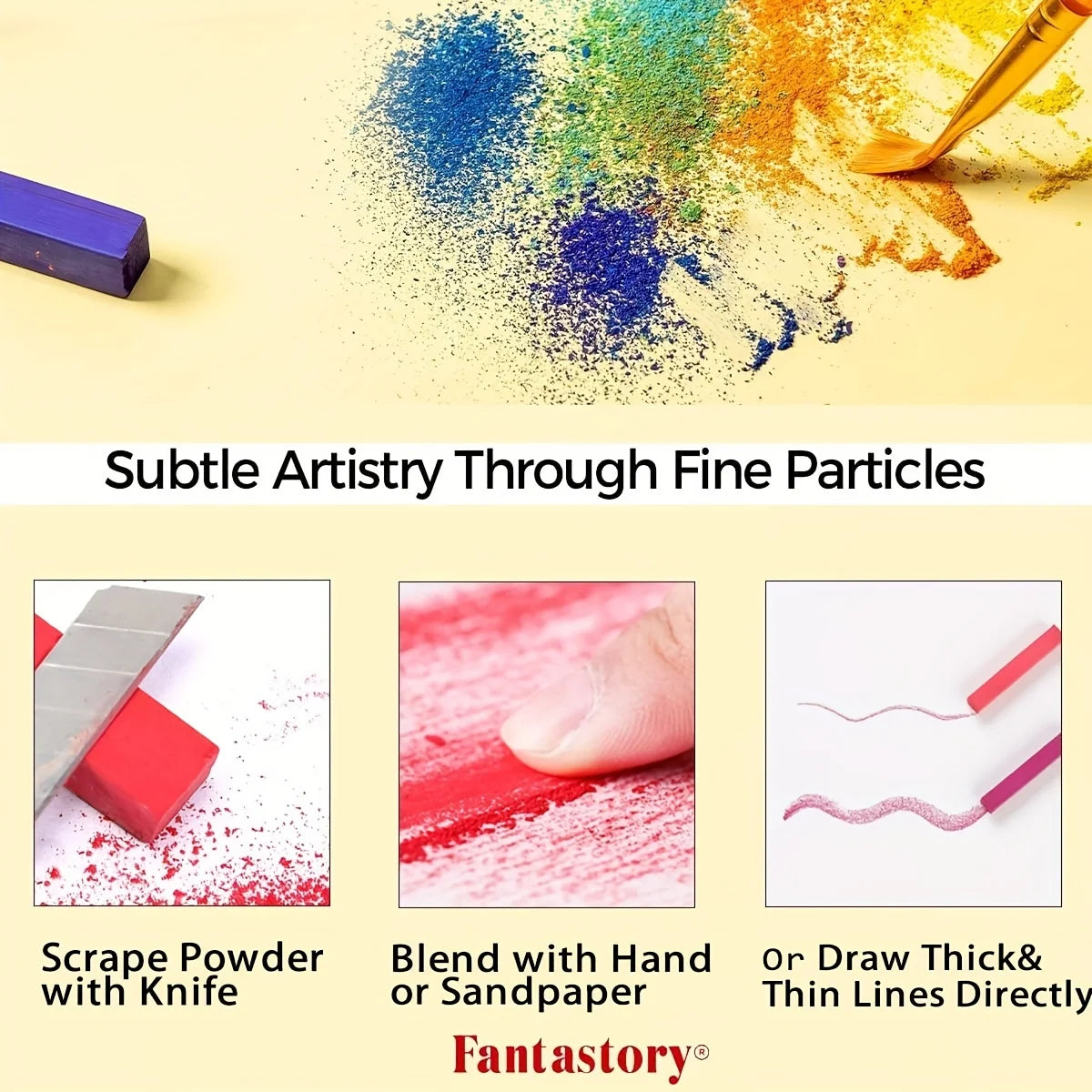 Soft Chalk Pastels Set