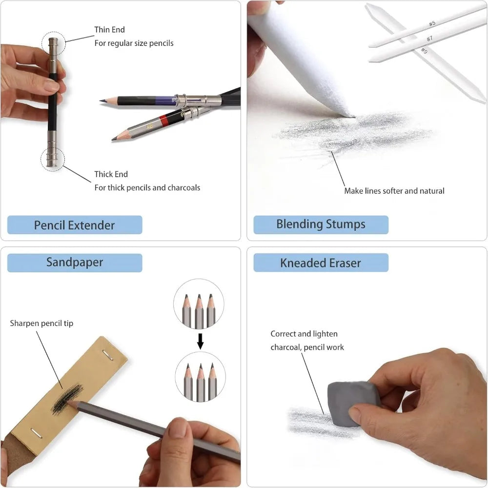 Professional Art Supplies Drawing Set