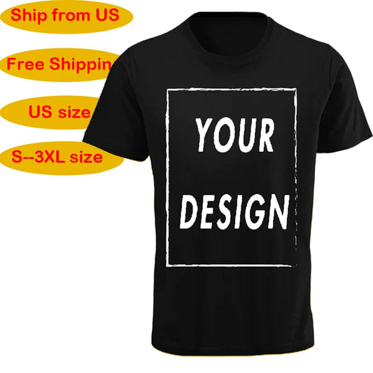 Custom T-shirt Male One-Side Print