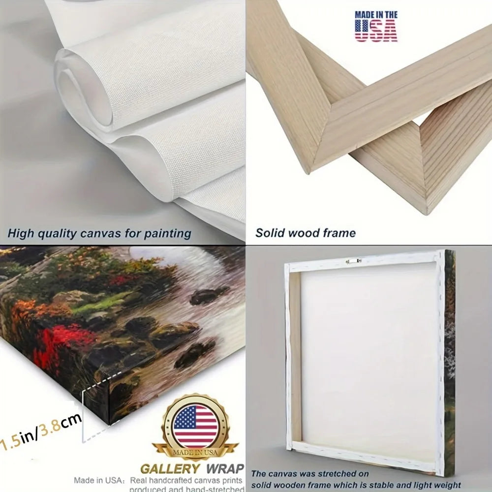 Hand-Painted Abstract Painting