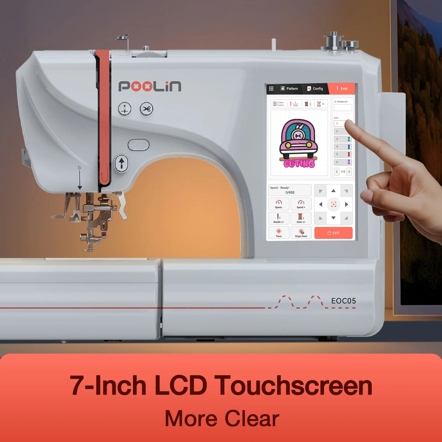 Computerized Embroidery Machine