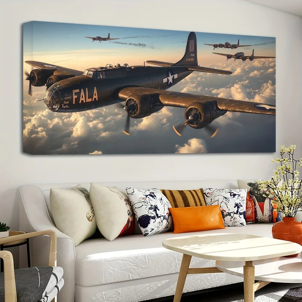 B-24 Liberator Canvas Poster