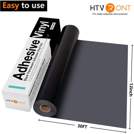 Glossy Permanent Adhesive Vinyl Roll