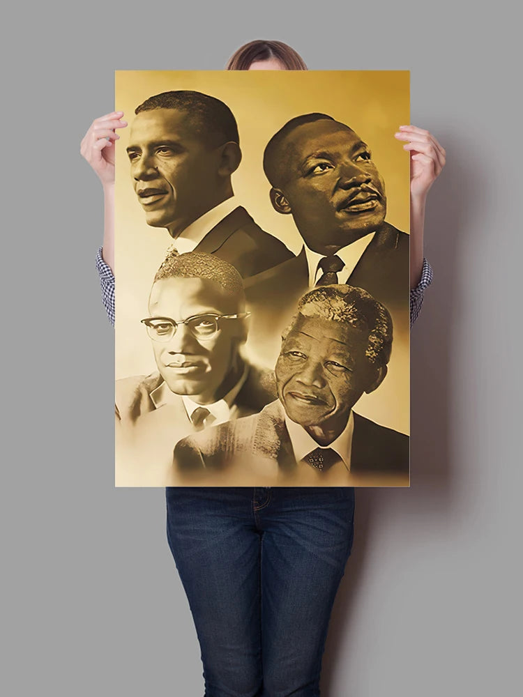 Obama Malcolm X Martin