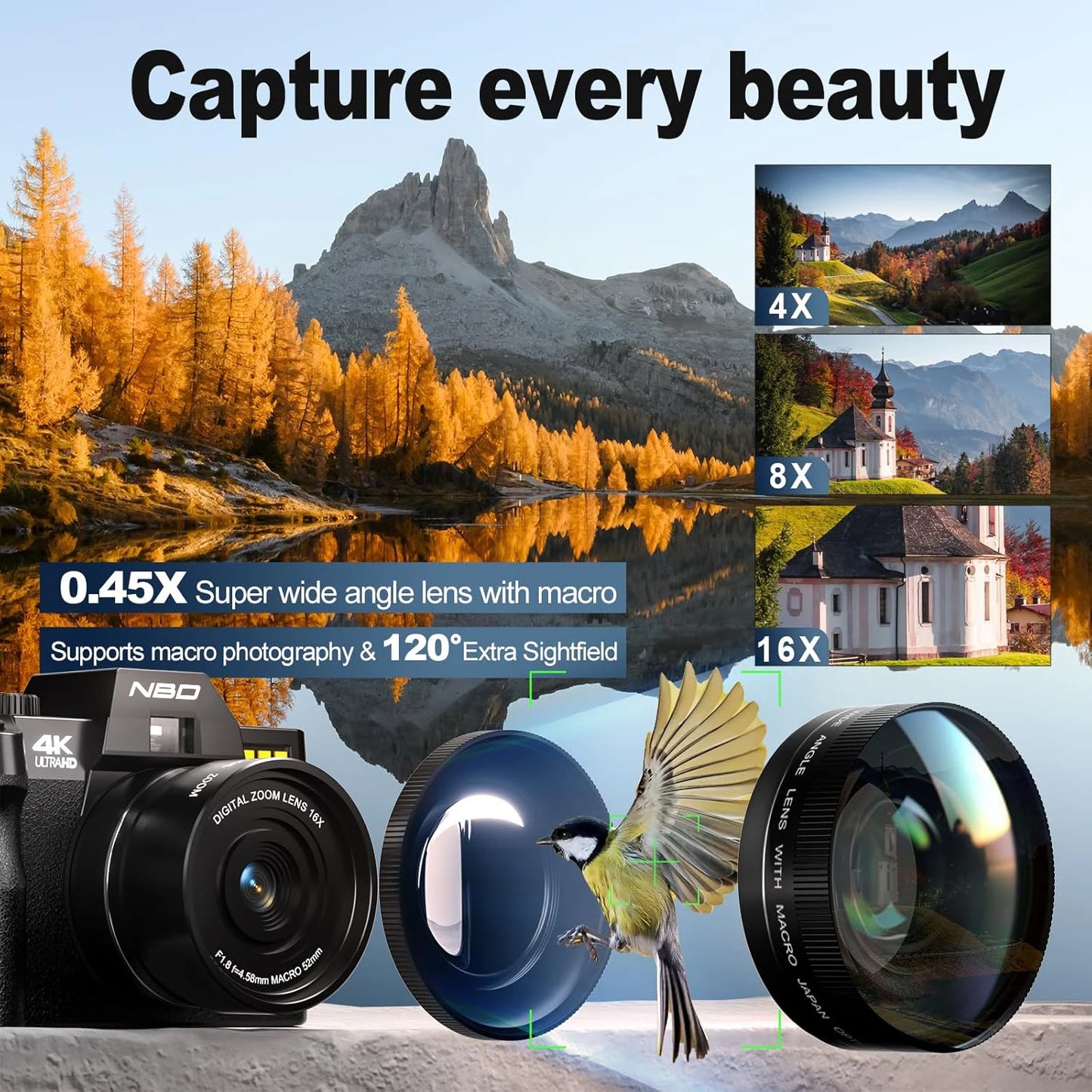 48MP 4K Video Camera