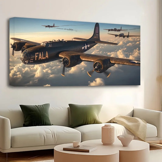 B-24 Liberator Canvas Poster