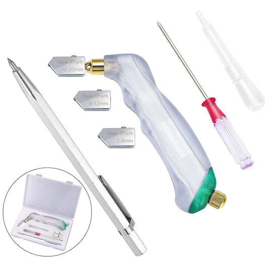 Ergonomic Grip Tungsten Carbide Glass Cutting Tools