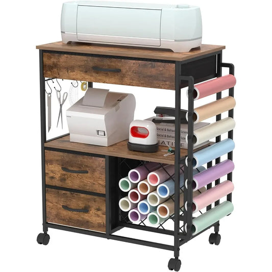 Storage Cart For Cricut Machines