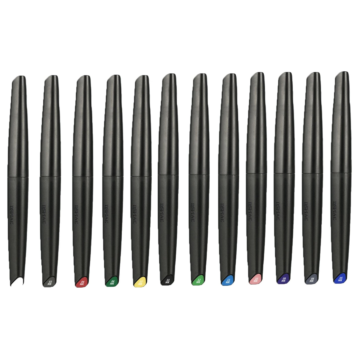 Colors Brush Pen Metallic Or Fluorescent Color